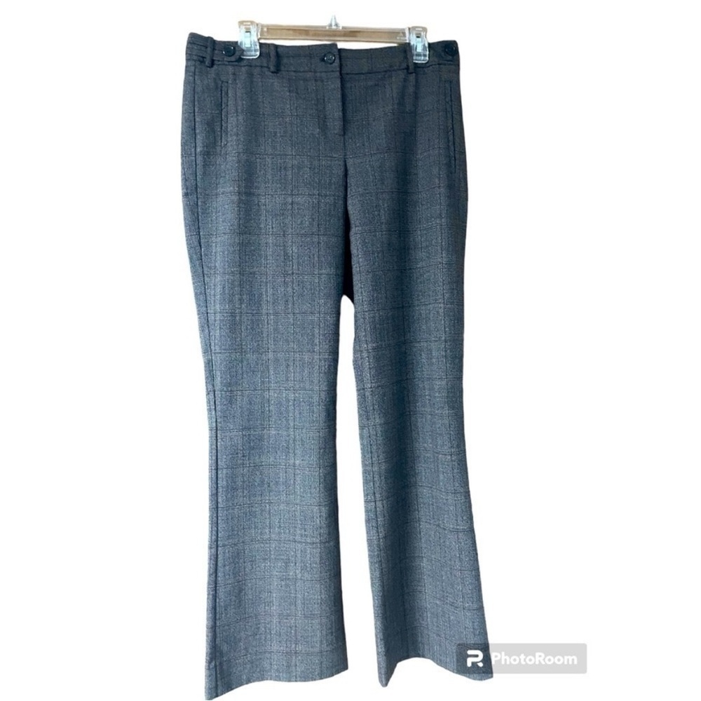 size 8 vintage The Limited brown plaid dress pants